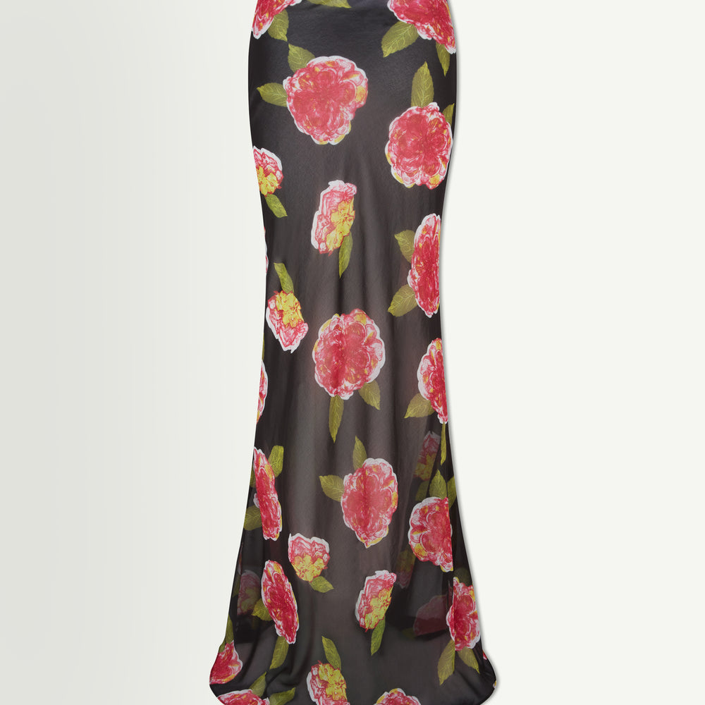 Floral Maxi Skirt